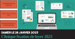 Picture of Conférence en ligne: Clinique Fixation de loyer 2023 - 28 janvier 2023
